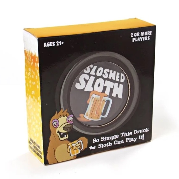 Go! Other - Sloshed Sloth Party Drinking Game - NWT